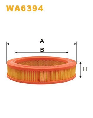 WIX FILTERS Ilmansuodatin WA6394